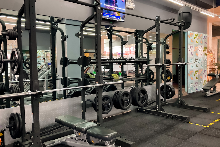 Exercise Equipment in the Gym